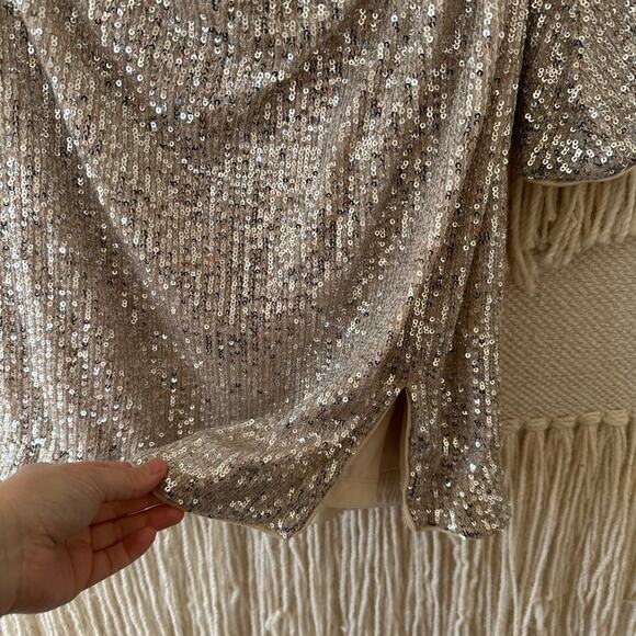 Bardot Sequin Alessandra Cutout Dress - Picture 7 of 8